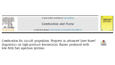 ombustion for aircraft propulsion: Progress in advanced laser-based diagnostics on high-pressure kerosene/air ﬂames produced with low-NOx fuel injection systems